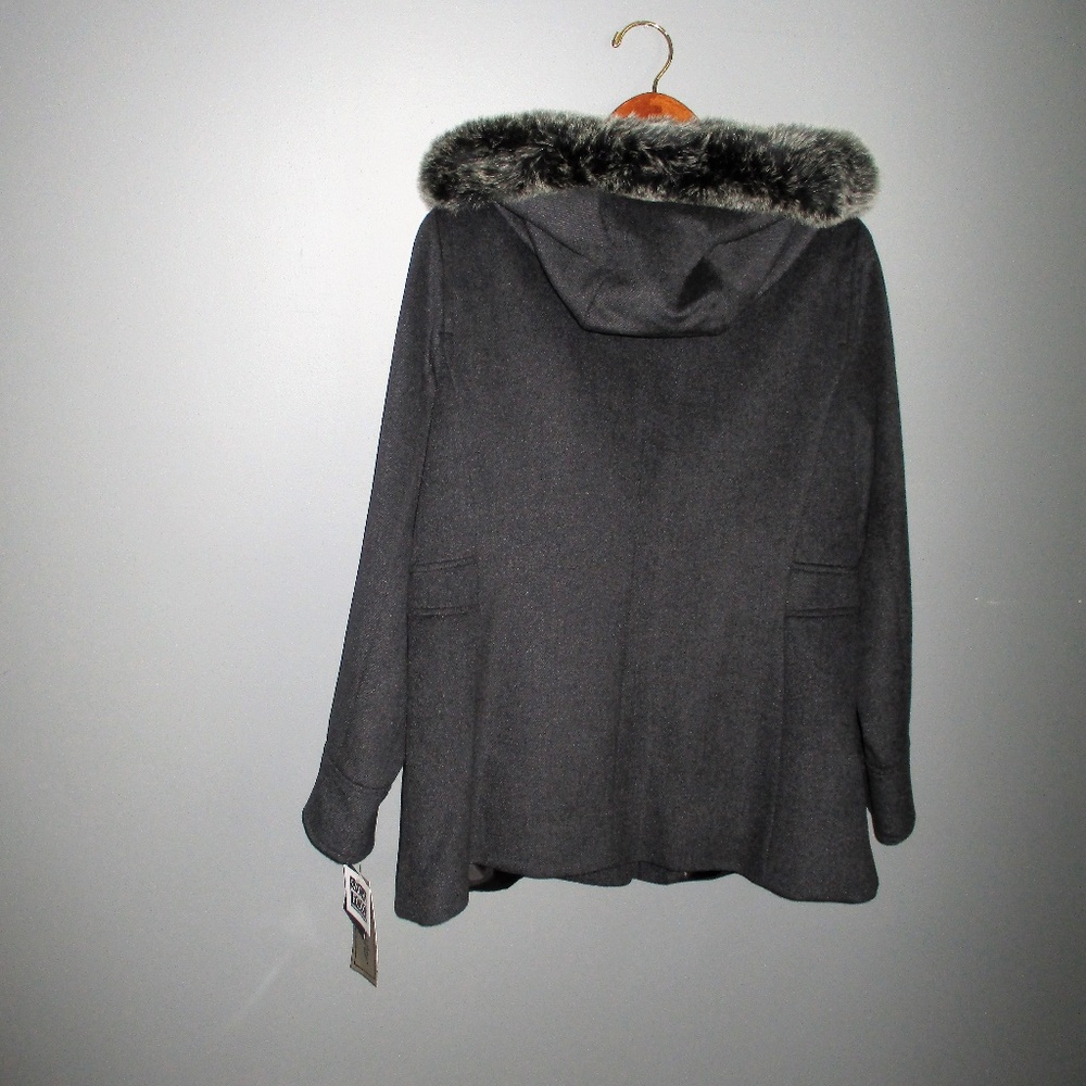 NWT Forecaster Platinum Wool Blend Coat Size 16 - Picture 2 of 8